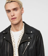 Load image into Gallery viewer, RIGG LEATHER BIKER JACKET