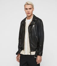 Load image into Gallery viewer, RIGG LEATHER BIKER JACKET